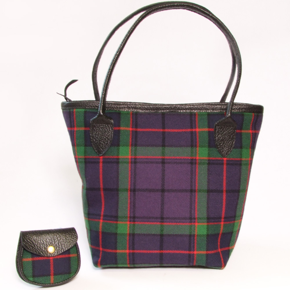 Handbag, Purse, Mini Iona Bucket Bag, Wardlaw Tartan